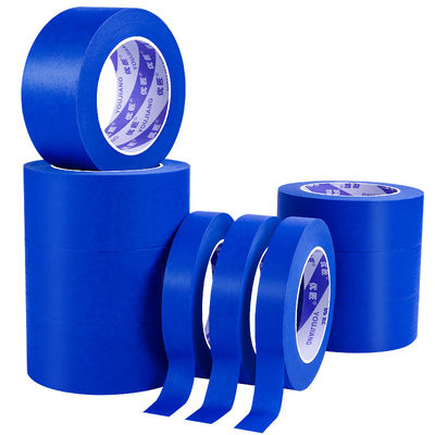 80mm bleu de libération propre peintres ruban adhésif outil 3/4 Anti-UV ODM