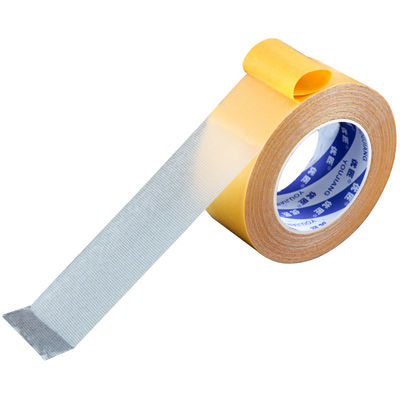 160MIC Tape adhésive pour tapis de tissus en PVC collant jaune fusion à chaud