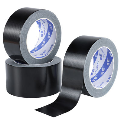 Tape à l' eau étanche en tissu noir, épaissississante, collante pour les tuyaux.