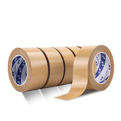 Viscosité forte Pressure sensible Kraft Tape Activation de l' eau Anti déchirure personnalisée