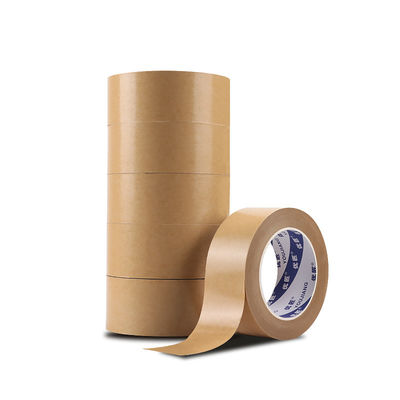 Tape de papier kraft brun biodégradable écrite sur mesure