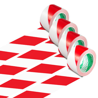 Tape de marquage en PVC pour plancher souterrain à l'épreuve du freon pour barrière