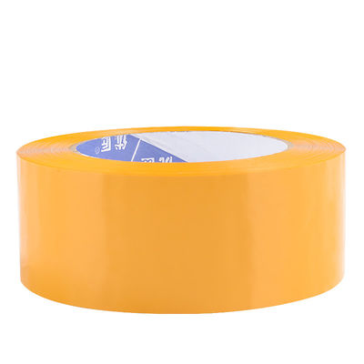 Tape adhésive à base de gomme jaune transparente BOPP Emballage lourd