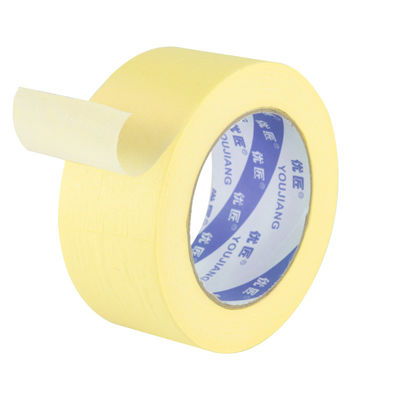 Fabricant 50 mm Crêpe papier masquant ruban adhésif pour la peinture de la maison