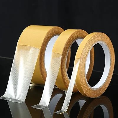 Tape à conduit jaune flexible, résistante à toutes les conditions météorologiques, sans résidus, idéale pour les réparations industrielles