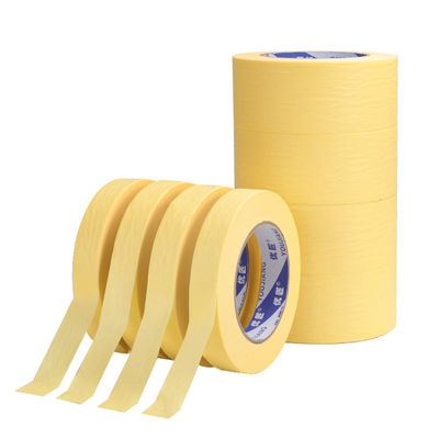Tape de masquage en papier crépe - Protection des surfaces lors de la peinture, de la décoration, 50 mm x 50 m Beige