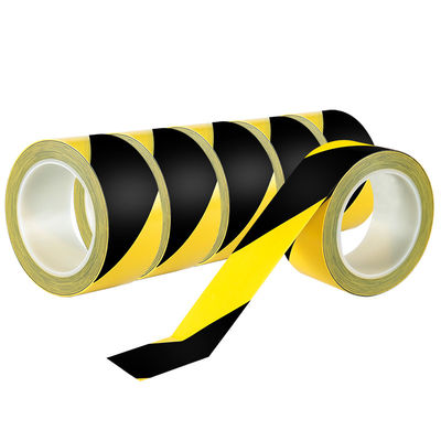 Certifié REACH/ROHS/ISO9001/Double couleur/PVC ruban adhésif pour les zones d'avertissement et de danger