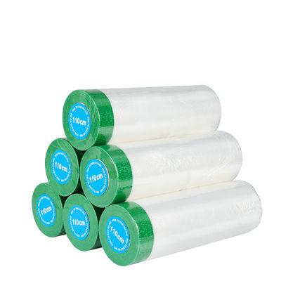 Peinture de feuille de protection pré-appliquée et film de décoration pour la protection de la surface pendant la peinture