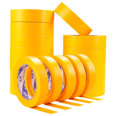 Tape de masquage Washi réutilisable pour les surfaces difficiles Séparation des couleurs et plus de bande d'or Tape de papier de riz pour peindre