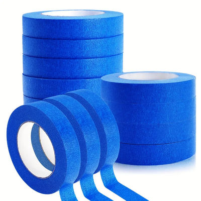 Tape de peintre bleu extérieur résistant aux UV pour le masquage des murs