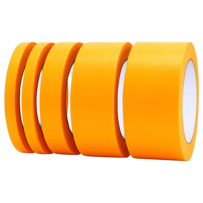 Vente en gros de papier jaune pour la décoration de la maison de couleur orange Fabricant de rubans Washi