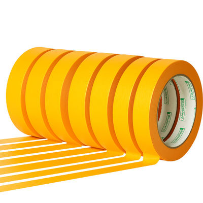 Tape de papier jaune Washi Performance Tape de masquage Peinture Jumbo Roll