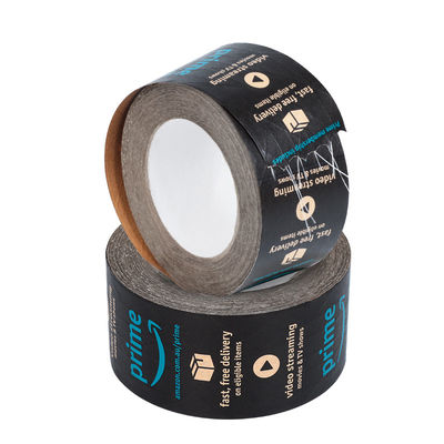 Conception personnalisée Ruban adhésif à base de papier kraft activé par l'eau Ruban adhésif à base de papier kraft activé par l'eau